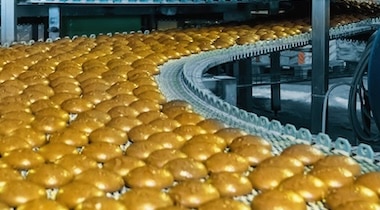 tapis convoyeur boulangerie industrielle