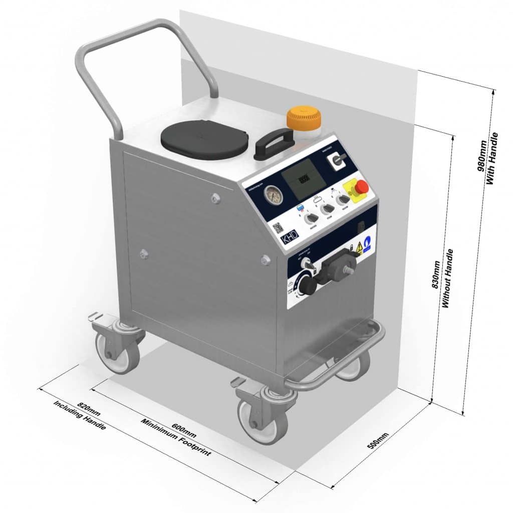 GVS 9000 KHD-16 dimensions