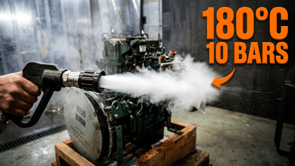 Nettoyeur vapeur industriel 10 Bar