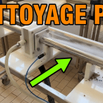 nettoyeur vapeur rouleau convoyeur industriel agroalimentaire